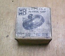 Genuine period Wilmot Breedon locking petrol cap Vauxhall 10, 12 HP 1939-48