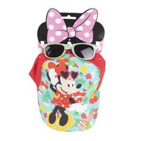 Minnie Mouse Baseball Cap Mit Sonnenbrille, One Size