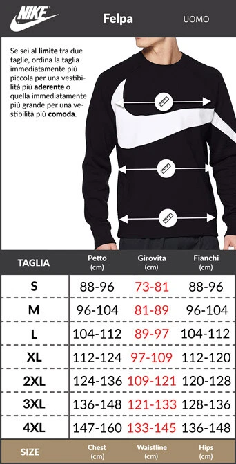 Felpa Sportiva girocollo UOMO Nike Marrone Pullover Crew REPEAT