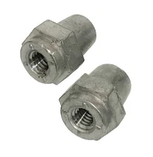 2pc Quick Cable threaded 3/8" battery stud to top post adapter conversion