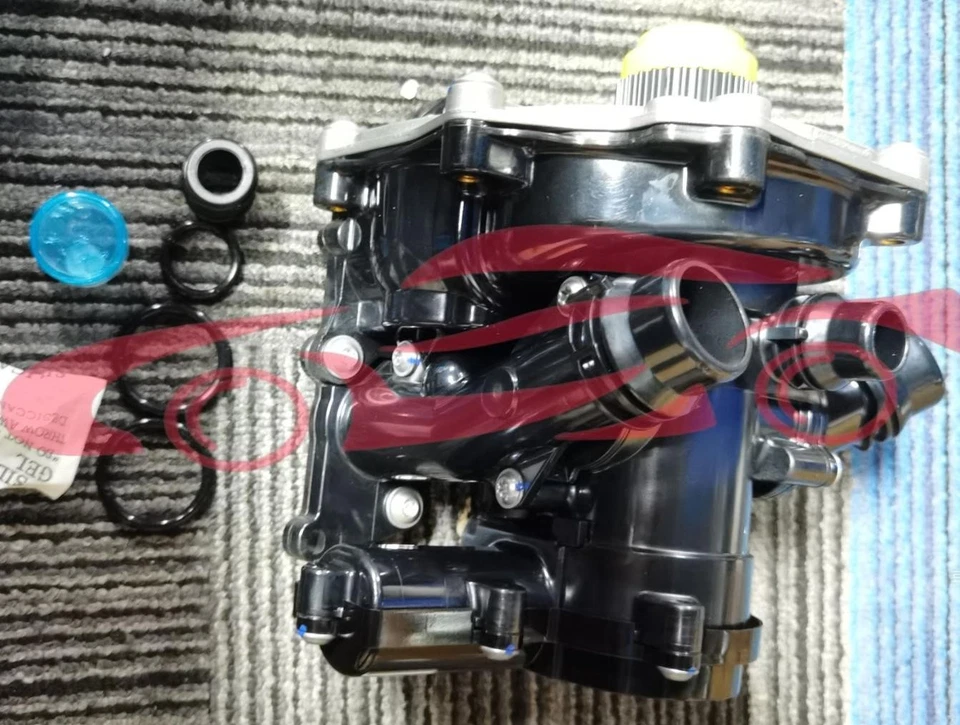 Water Pump Thermostat Housing Fits For Audi A3 A4 A6 VW 1.8T 2.0T EA888 Gen3 - Image 2 of 4