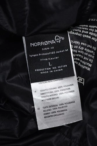 Norrona Lyngen Primaloft 60 Men's Windproof Insulation Jacket size XL  image 7