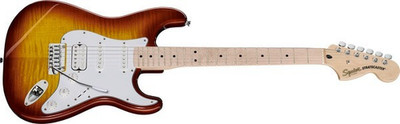 FENDER SQUIER STRATOCASTER AFFINITY HSS SSB Electric Guitar, New FENDER