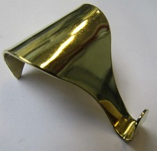 Traditional Photo Frame Rail Moulding Hanging Hooks Metal Antique Pack Of 10