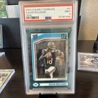 Panini 2024 Clearly Donruss Rated Rookie Caleb Williams #51 Teal PSA 9 Bears