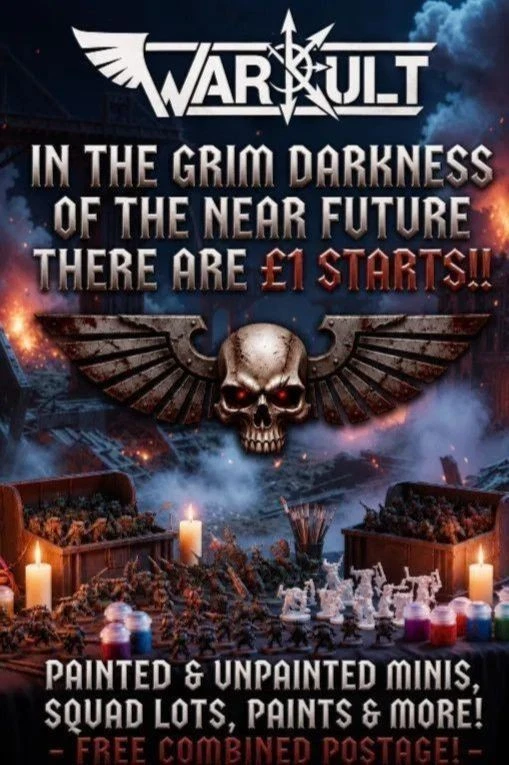 In the Grim Darkness of Ebay Live... £1 Starts Warhammer 40k, AOS & MORE!!!