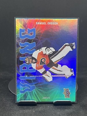 2025-26 Upper Deck #VB-5 Samuel Ersson Vibing