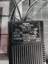 Genuine Yamaha Keyboard External AC Power Adapter Model PA-6 12V, 2A OEM