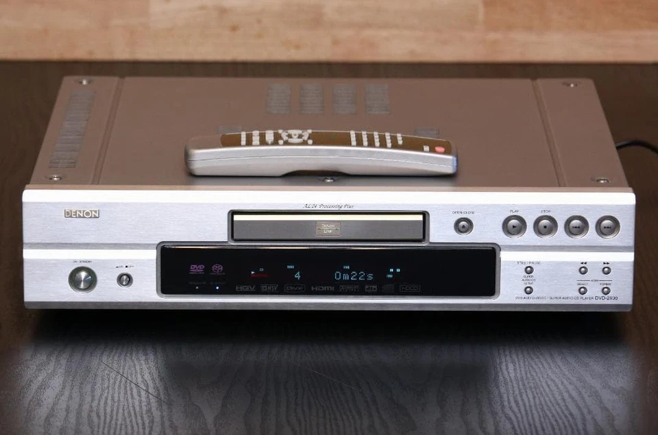 Denon DVD-2930 Reproductor Universal CD DVD SACD Multi Formato Alta Gama Completamente Funcional Foto 3 de 4
