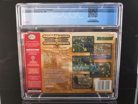 Command & Conquer Nintendo 64 N64 New Sealed Graded CGC 9.0 A+