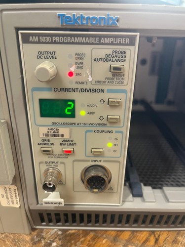 1DD   Tektronix: AM 5030 Current Probe Amplifier Tektronix AM5030 Current Probe