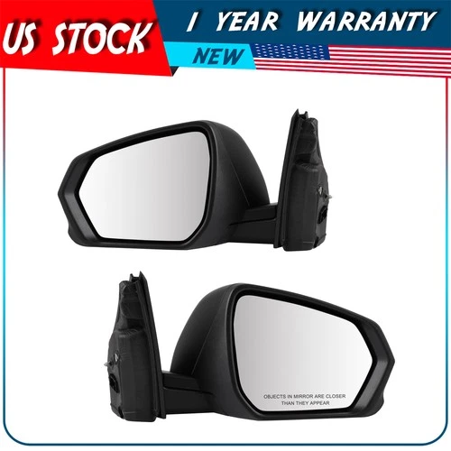 Driver Side Door Mirror For 2018-2021 C.V Equinox Black LEFT