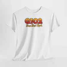 Texas Best Rock Bo & Jim Dallas KTXQ KZRK Radio Q102 Unisex Heavy Cotton T-Shirt
