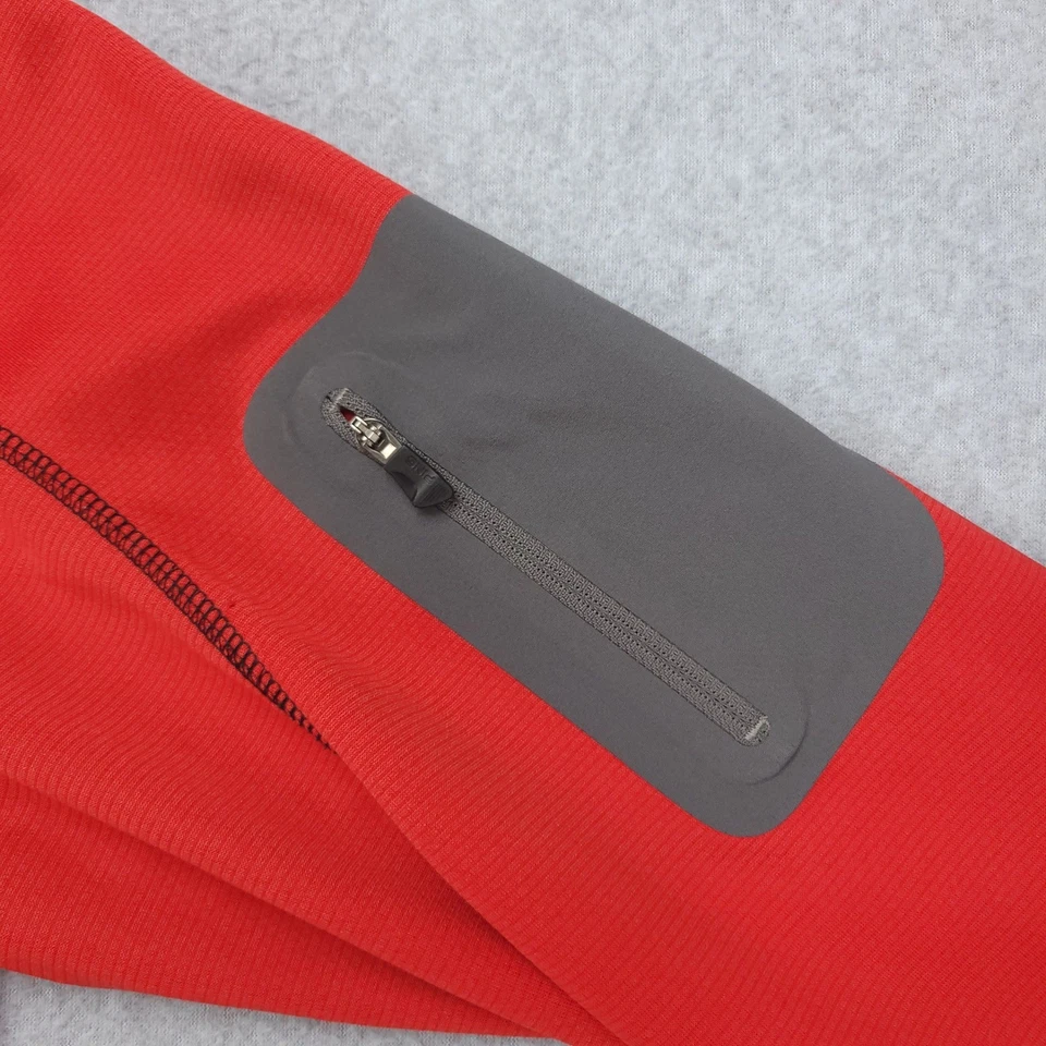 PING Performance Golf 1/4 Cremallera Pullover Para Hombre M Rojo Manga Larga Camisa Foto 3 de 4