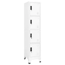 Locker Cabinet White Steel Standard Locker Cabinet Rectangular