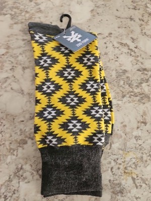 grey and yellow dress socks Compression Dress Socks in Limon Melange