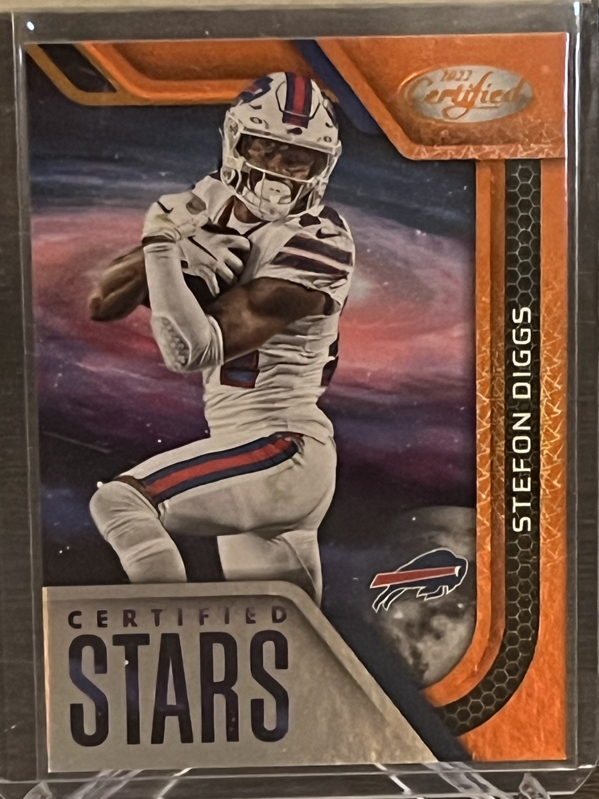 2022 Panini Certified - Certified Stars Stefon Diggs #CS-24 Mirror Orange /149