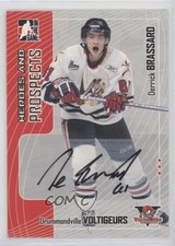 2005-06 ITG Heroes and Prospects Auto Derick Brassard #A-DBR Auto 0d4