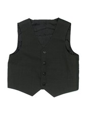 Unbranded Boys Black Tuxedo Vest 8