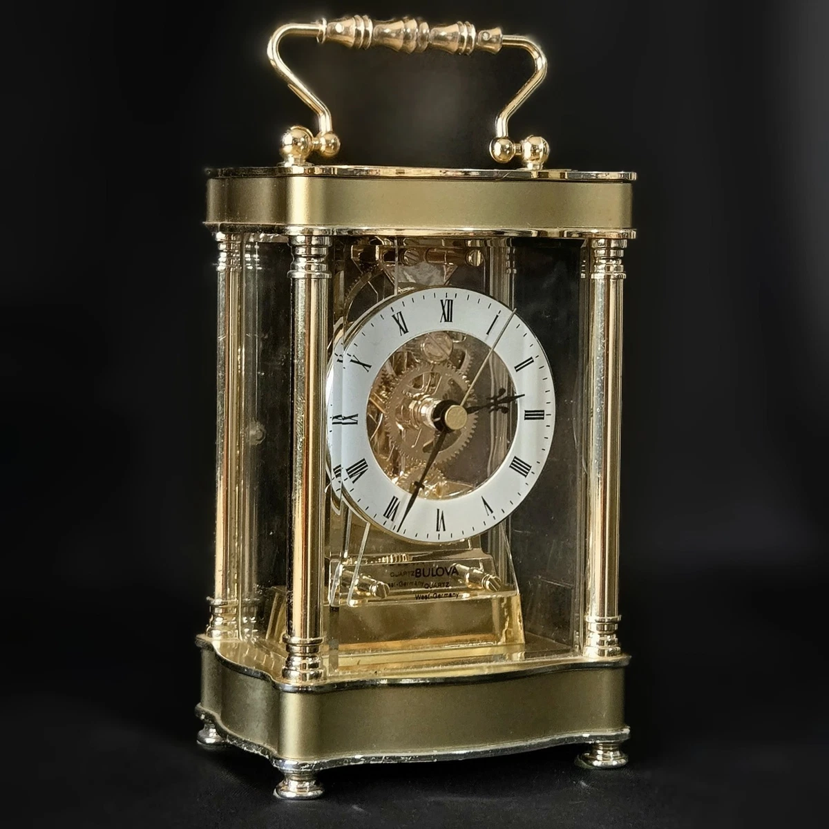 Bulova Clock In Collectible Shelf & Mantel Clocks (1930-1969) for