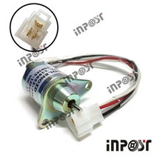 INPOST 119653-77950 12V Stop Solenoid for Yanmar 3TNE84 3TNE88 4TNE84 Engine