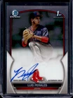2023 Bowman Chrome Luis Perales Auto 1st Prospect #CPA-LP Red Sox