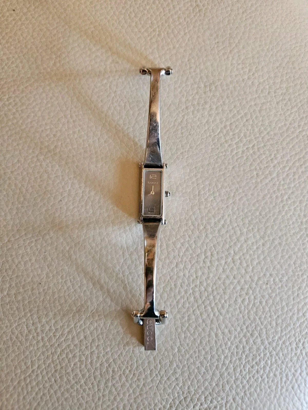 Orologio Donna Gucci 1500L Bracciale Bracciale Bracciale Originale Corona Zaffiro