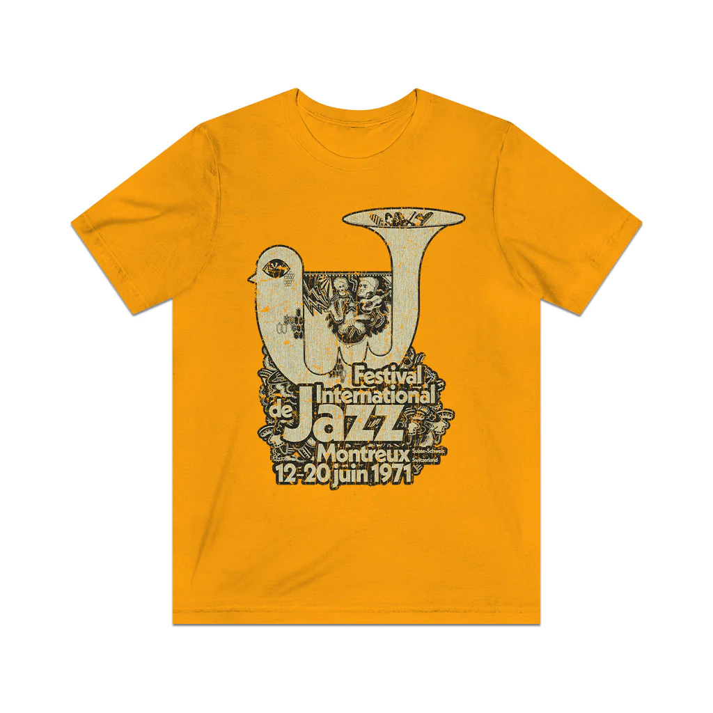 Festival International de Jazz Montreux 1971 Vintage Men's T