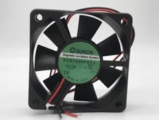 SUNON KDE1206PHV3 6015 DC12V 0.7W 6CM 2-Wire Silent Cooling Fan