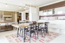 Kitchen Island Dining Room Chandelier Crystal Pendant Modern 7 Light Fixture 42"