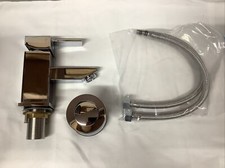 NEVADA GENESIS Mono block basin Mixer with chrome pop up waste NE06CP -