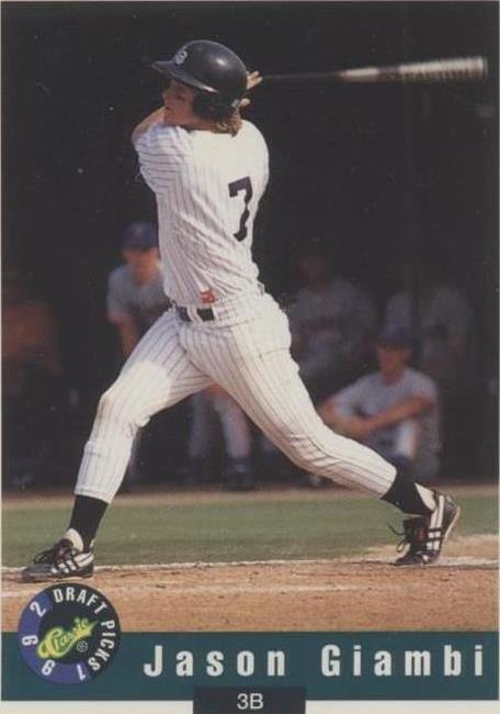 Jason Giambi Baseball Sports Trading Cards & Accessories for sale