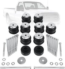 KF04058BK Body Cab Mount Bushings Kit for 1999-2007 Ford F250 F350 Super Duty