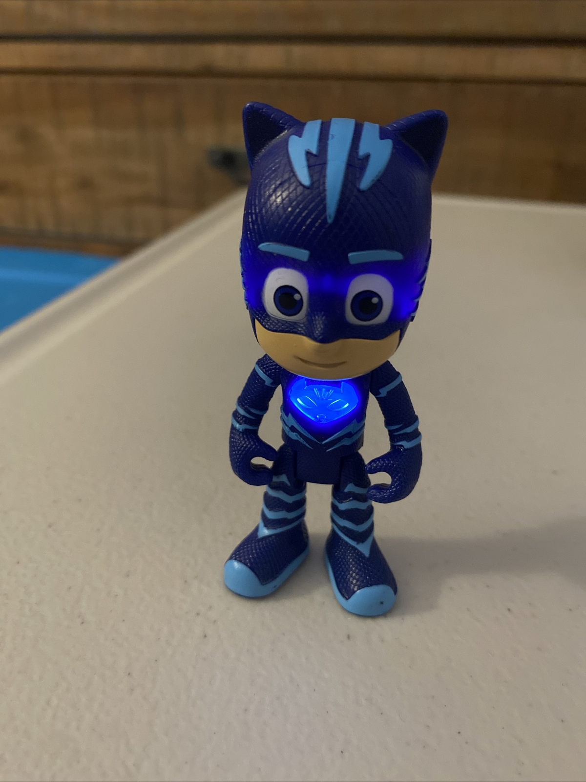 Disney Junior PJ Masks Catboy Cat Boy Light-Up Mini Action Figure PVC ...