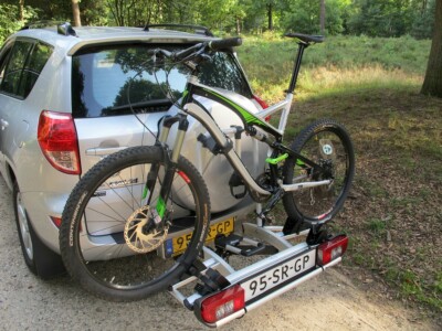 Tow Bar Bike Holder For A Car Tow Bar Simple Bike Rack For Car