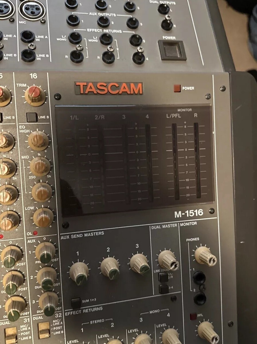 TASCAM カセットMTR465 ミキサー 中古品 TASCAM カセットMTR465