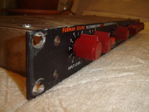 Furman Sound TX-3, Tunable Crossover, Band Pass Filter, Vintage Rack - Picture 6 of 12