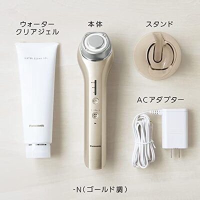 Panasonic RF×Ultrasonic EH-SR74 Panasonic RF Ultrasonic Facial Equipment Gold Cordless EH-SR74-N
