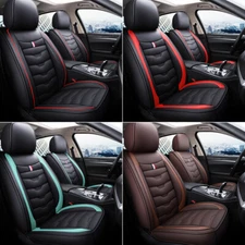 Luxury Faux Leather Car Seat Covers Full Coverage Cushion Protector for Toyota