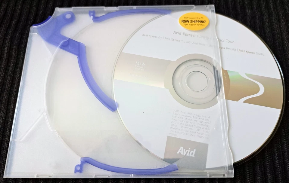 AVID Xpress Family Product Tour Software CD, 2005, Includes AVID Free DV, MacWin - Image 3 of 4