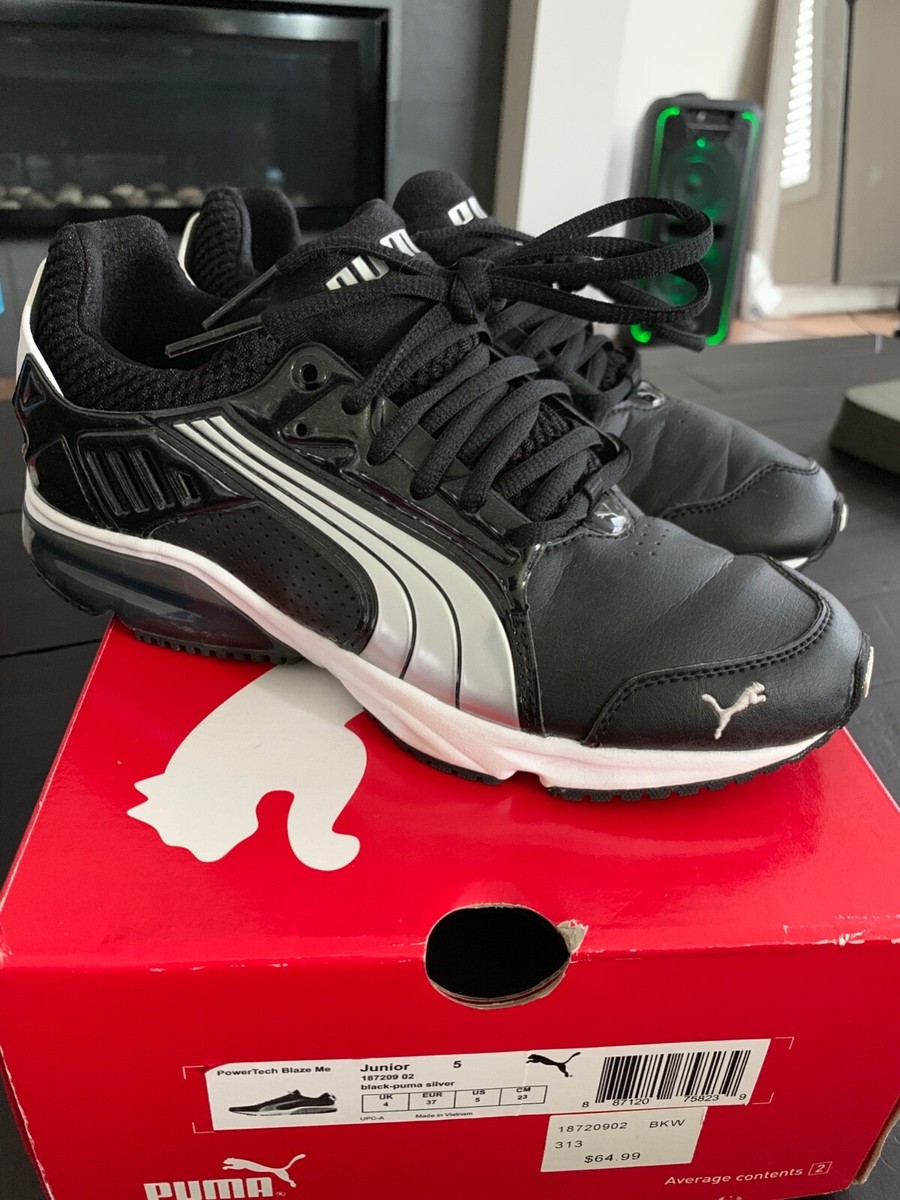 NEW Boys Black Puma Power Tech Blaze Me size 5 (S) | eBay