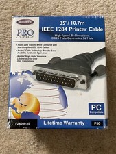 Belkin Pro Series IEEE 1284 Printer Cable DB25/36 Male 35ft/10.7m P50 F2A046-35