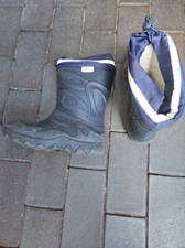 Jakoo WINTER Gummistiefel gefüttert blau Marine Gr. 36 | gebraucht 