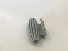LEGO 1 Part 4229 Light Bluish Gray Engine, Strakes, 2 x 2 Thin Top Plate