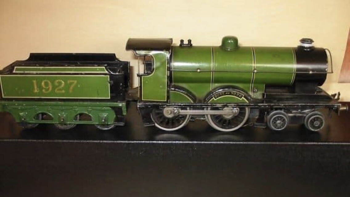 Transferts pour tender Basset Lowke Duke of York 1927 Train jouet tôle ...