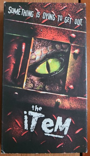 VHS: The Item: Creature Feature 1998 Action-Horrorfilm HTF OOP