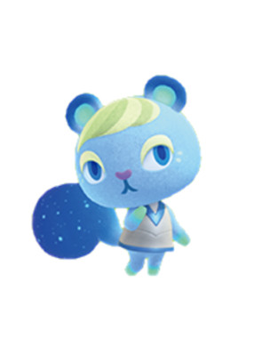 #434 Mini Amiibo Karte für Animal Crossing Ione / Vega Nintendo Switch