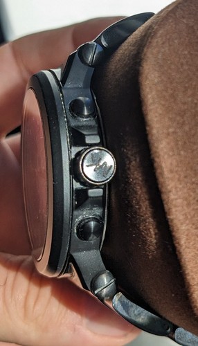 Pre-owned: Michael Kors Men’s Chronograph Watch. Black. MK-8205 - Picture 6 of 11
