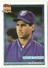 BUD BLACK TORONTO BLUE JAYS #292 - TOPPS NM-MT 1991
