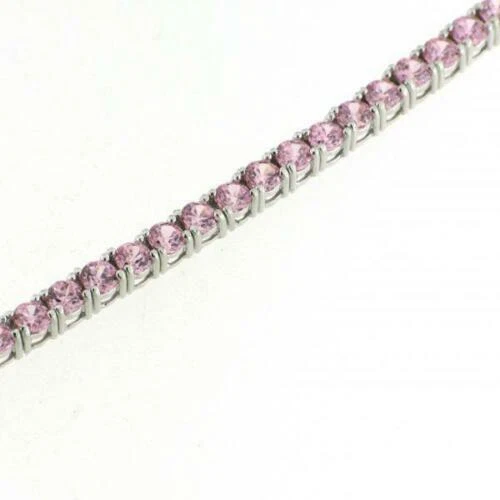 Bracciali di bigiotteria d'argento di pietra principale rubino